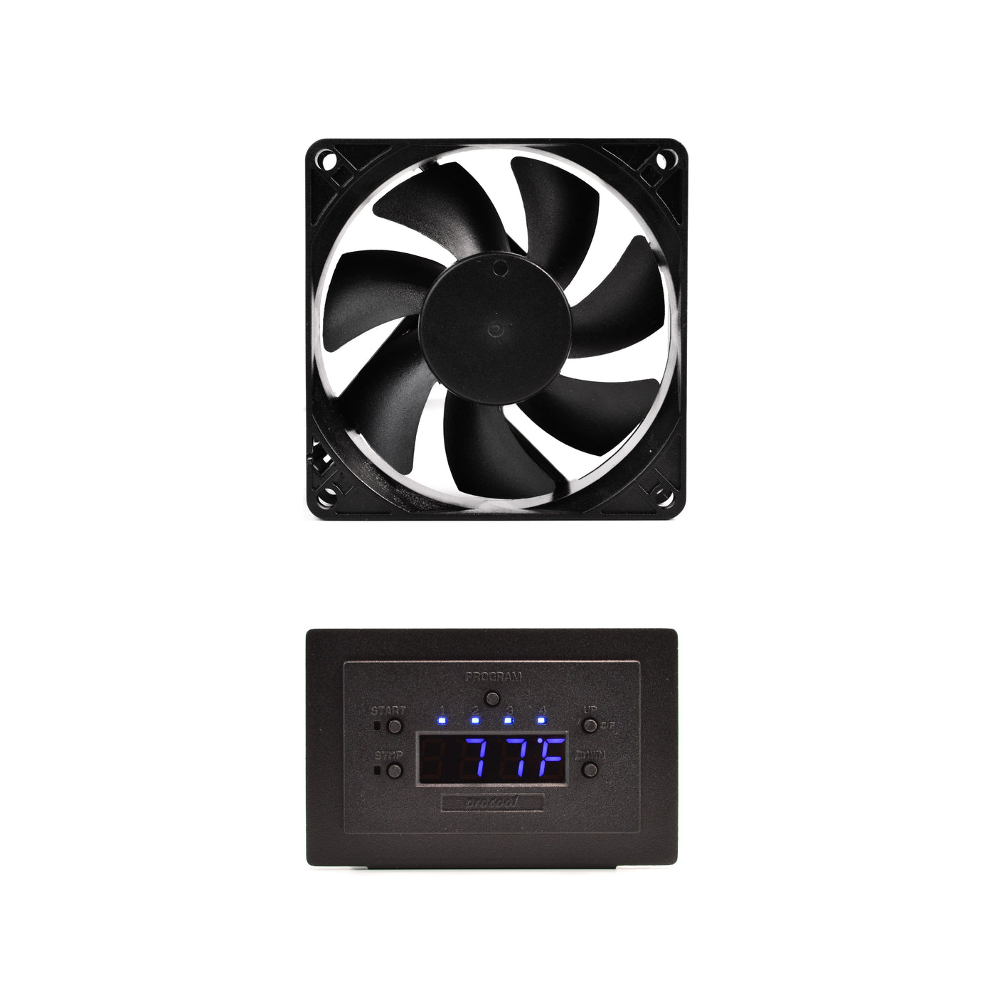 AVP-180X - Quiet Temperature-Controlled Cabinet Fan System
