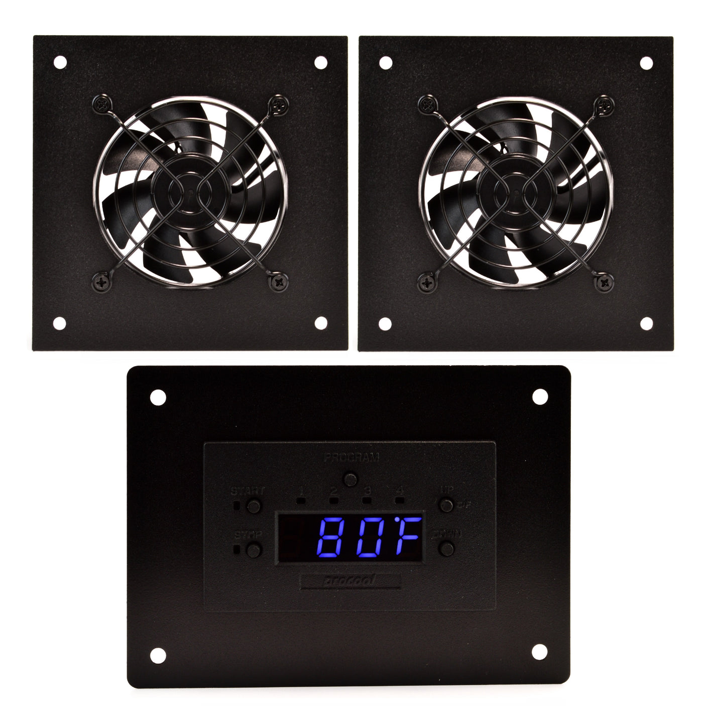 AVP-280X - Quiet Temperature-Controlled Cabinet Fan System