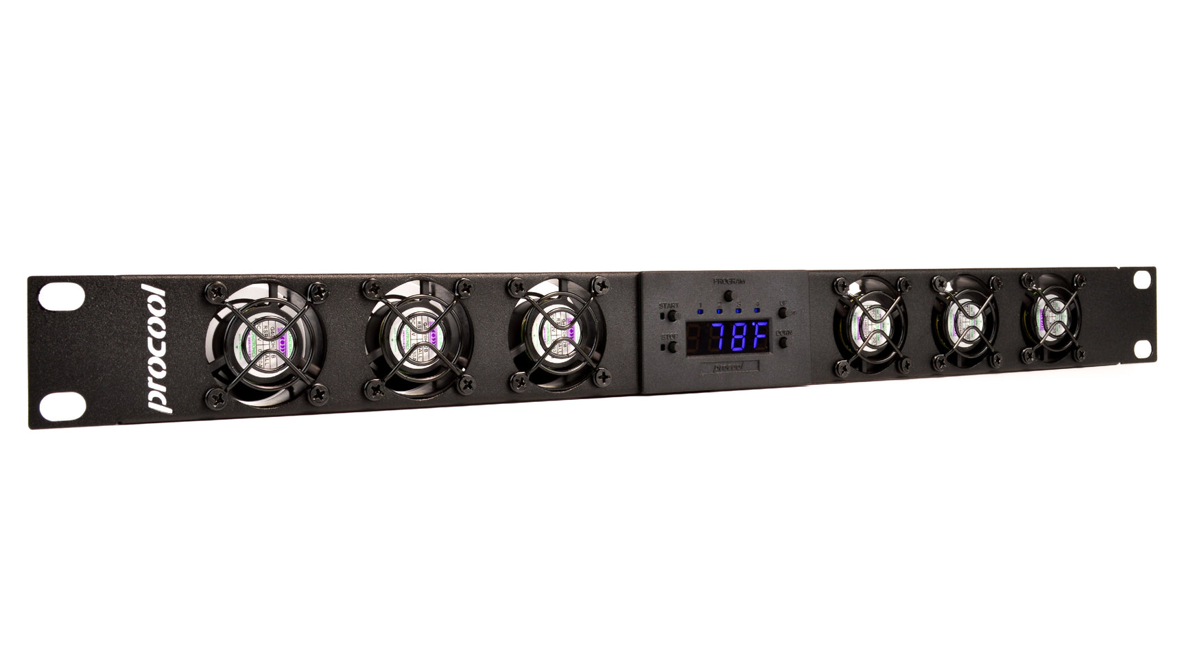 SP640TV - 1U Temperature-Controlled High Airflow Rack Fan System