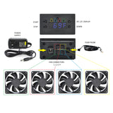 AVP-480T - Temperature-Controlled Cabinet Fan System