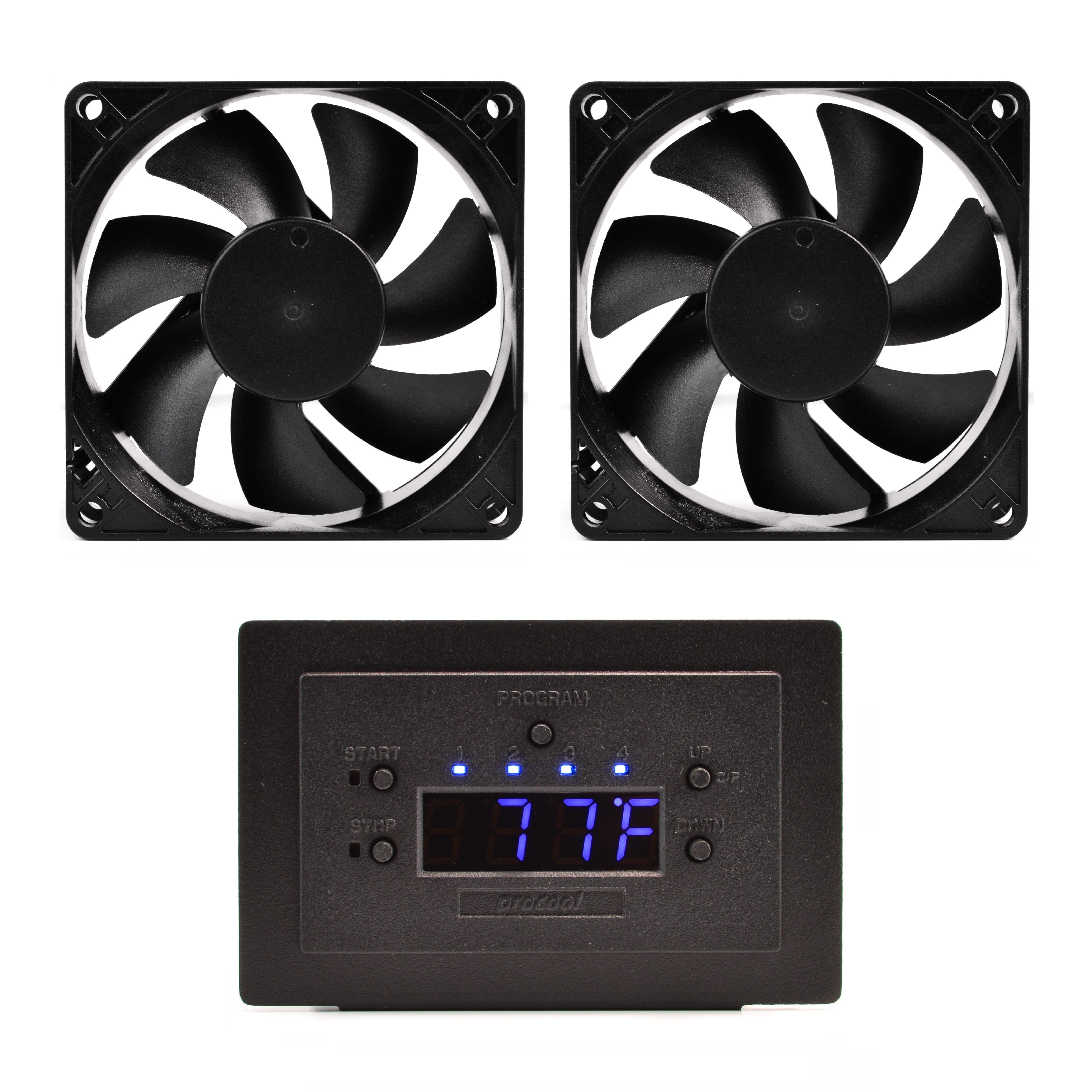 AVP-280T - Temperature-Controlled Cabinet Fan System – Procool