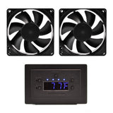 AVP-280T - Temperature-Controlled Cabinet Fan System