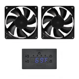 AVP-280T - Temperature-Controlled Cabinet Fan System