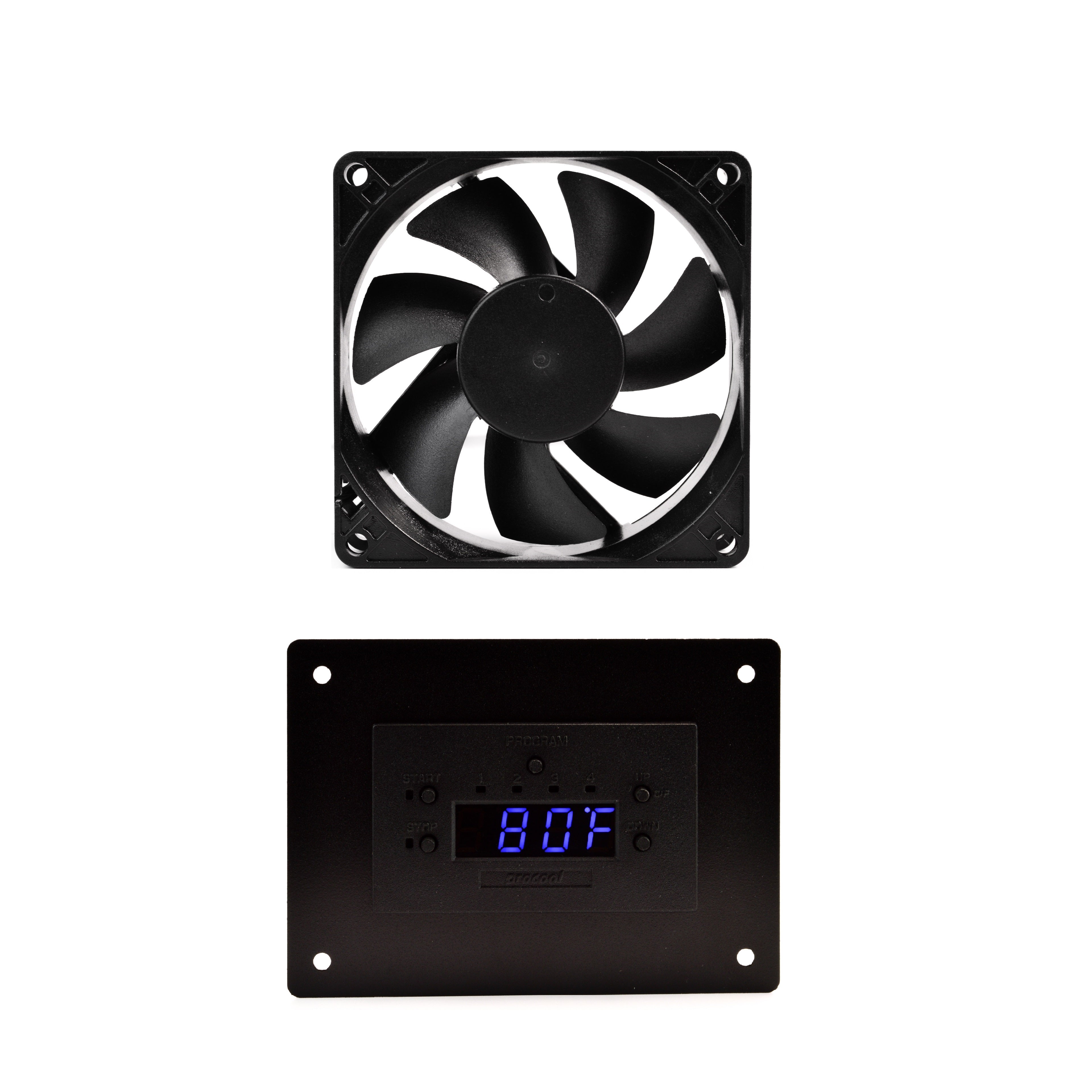 AVP-180T - Temperature-Controlled Cabinet Fan System – Procool