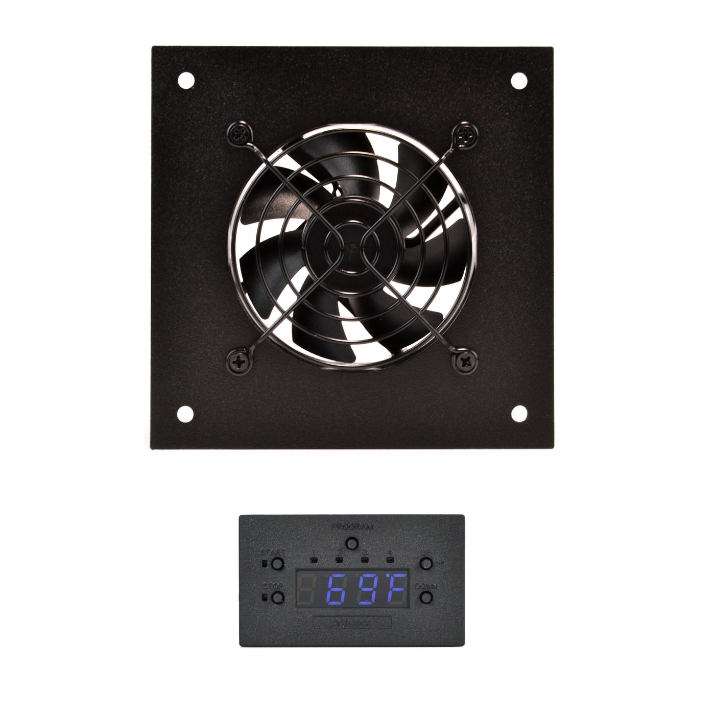 AVP-180T - Temperature-Controlled Cabinet Fan System