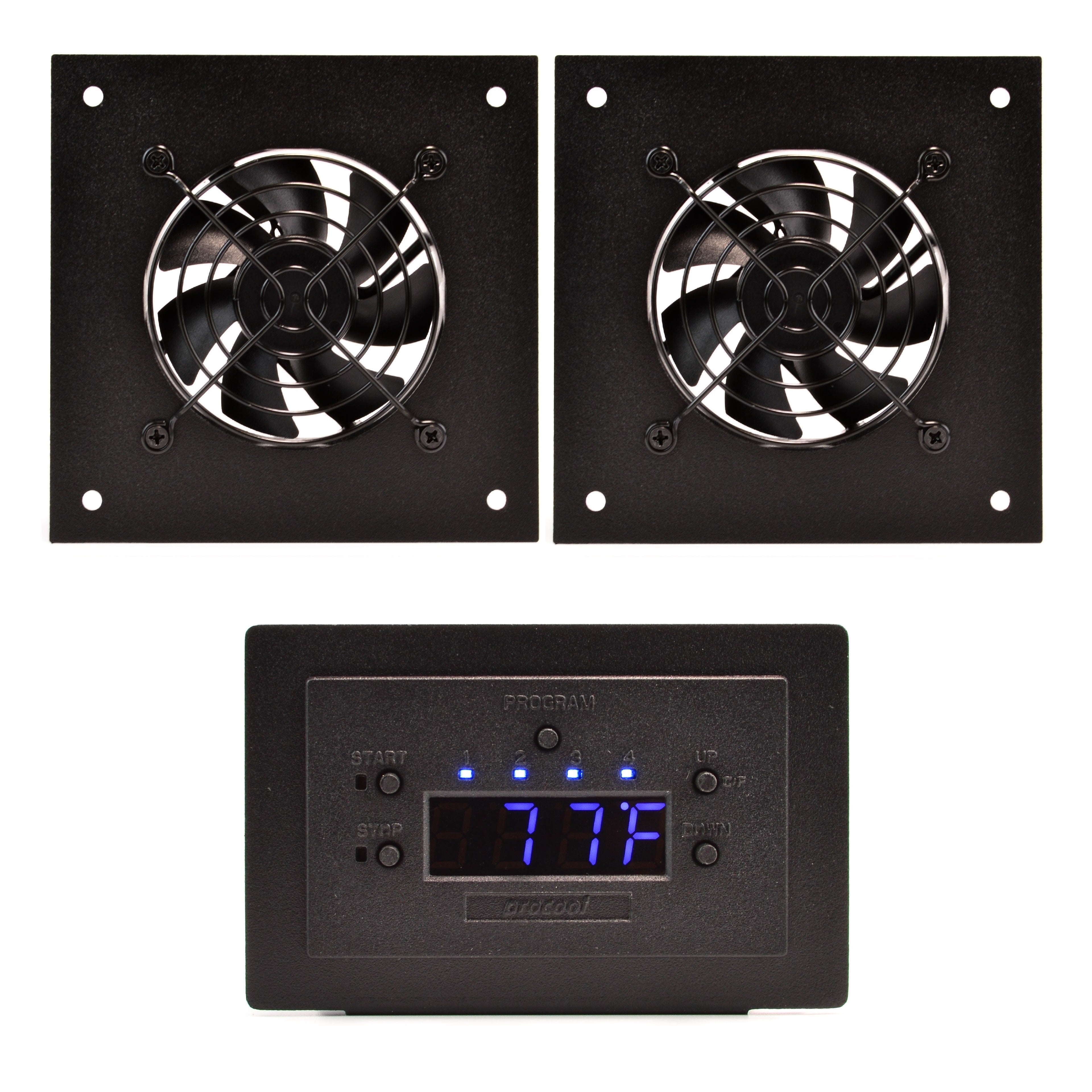 AVP-280T - Temperature-Controlled Cabinet Fan System – Procool