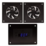 AVP-280T - Temperature-Controlled Cabinet Fan System