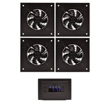 AVP-480T - Temperature-Controlled Cabinet Fan System