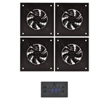 AVP-480T - Temperature-Controlled Cabinet Fan System