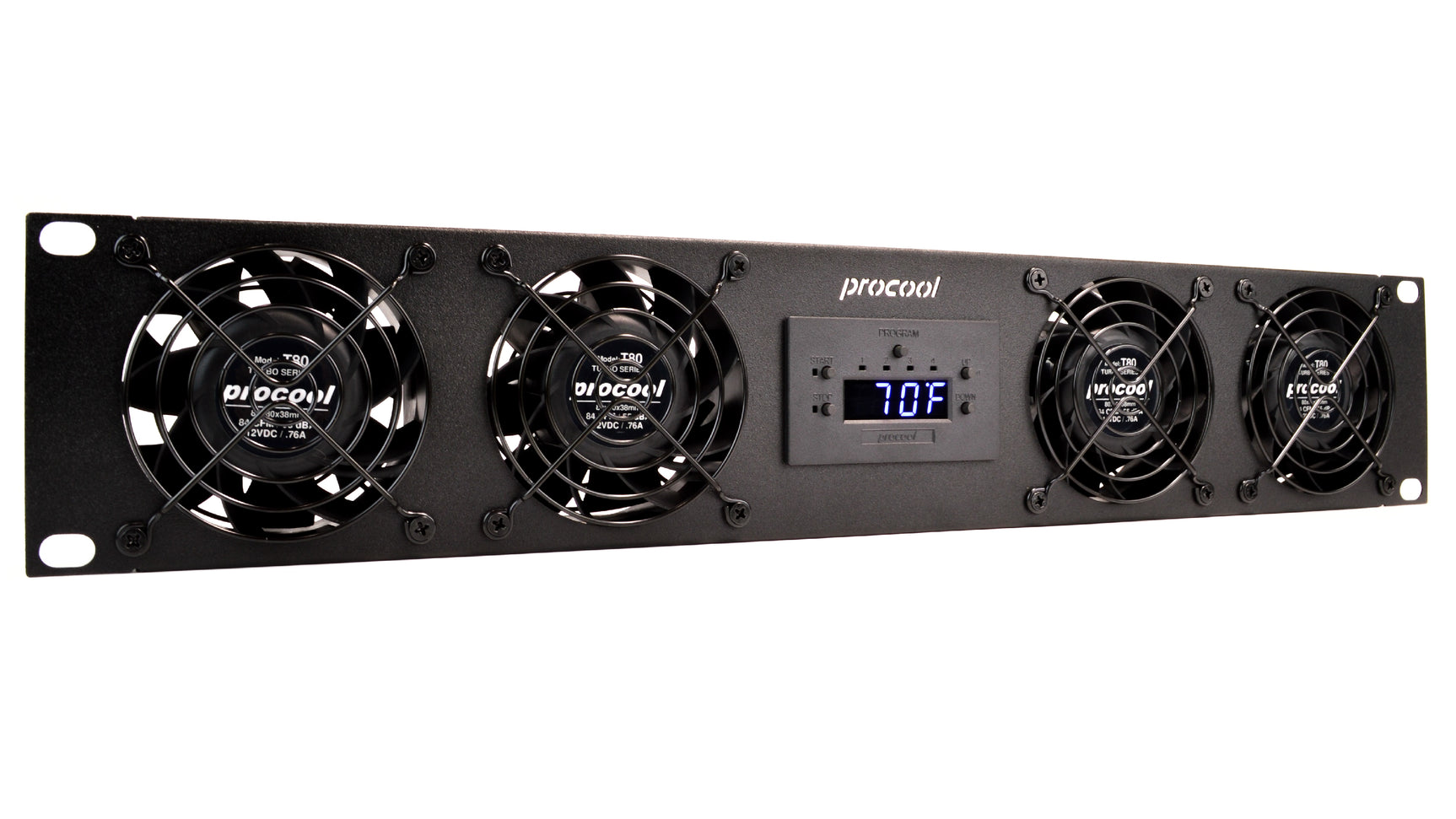 SP480T - 2U Temperature-Controlled Ultra High Airflow Rack Fan System