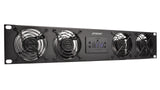 SP480TV - 2U Temperature-Controlled High Airflow Rack Fan System