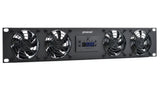 SP480XT - 2U Temperature-Controlled Quiet Rack Fan System