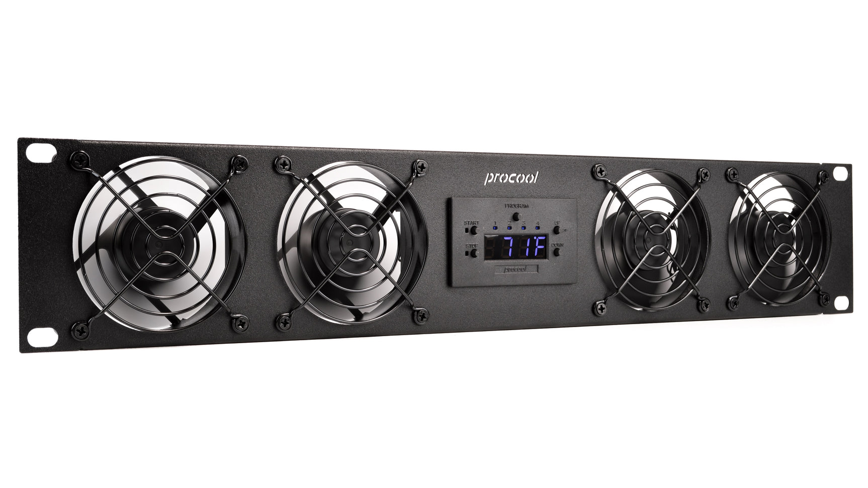 SP480XT - 2U Temperature-Controlled Quiet Rack Fan System