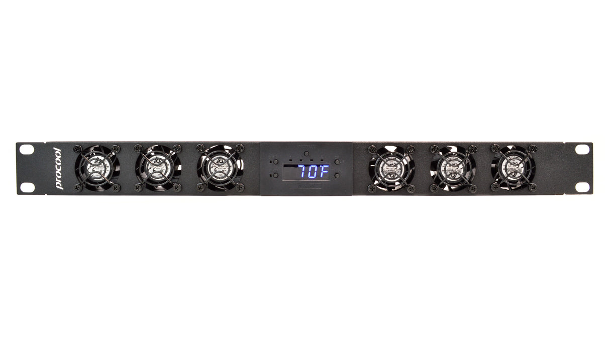 SP640T - 1U Temperature-Controlled Ultra High Airflow Rack Fan System