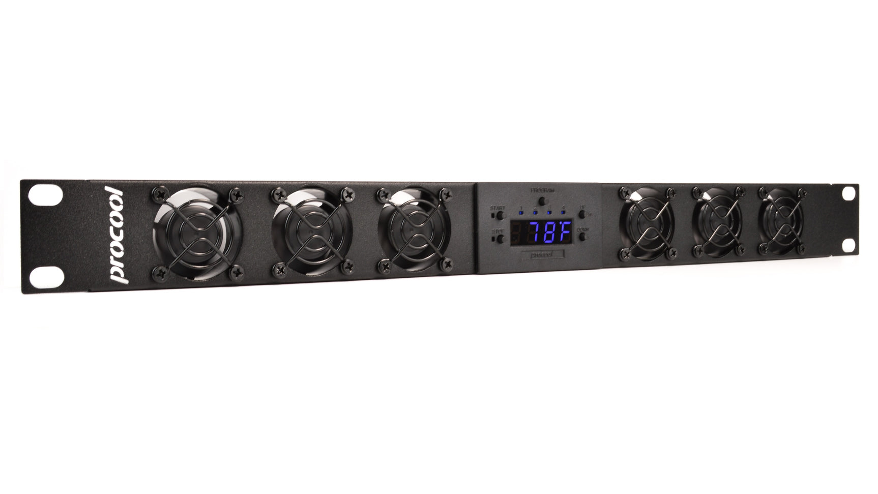 SP640TV - 1U Temperature-Controlled High Airflow Rack Fan System