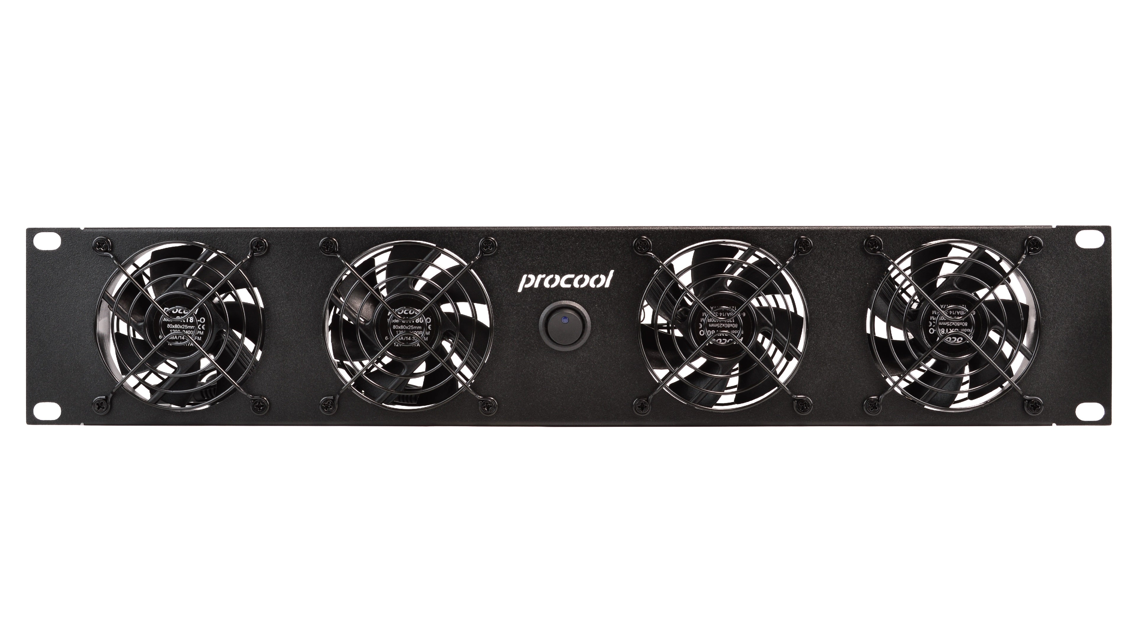 SXT2280 - 2U Quiet Temperature-Controlled Variable Speed Rack Fan