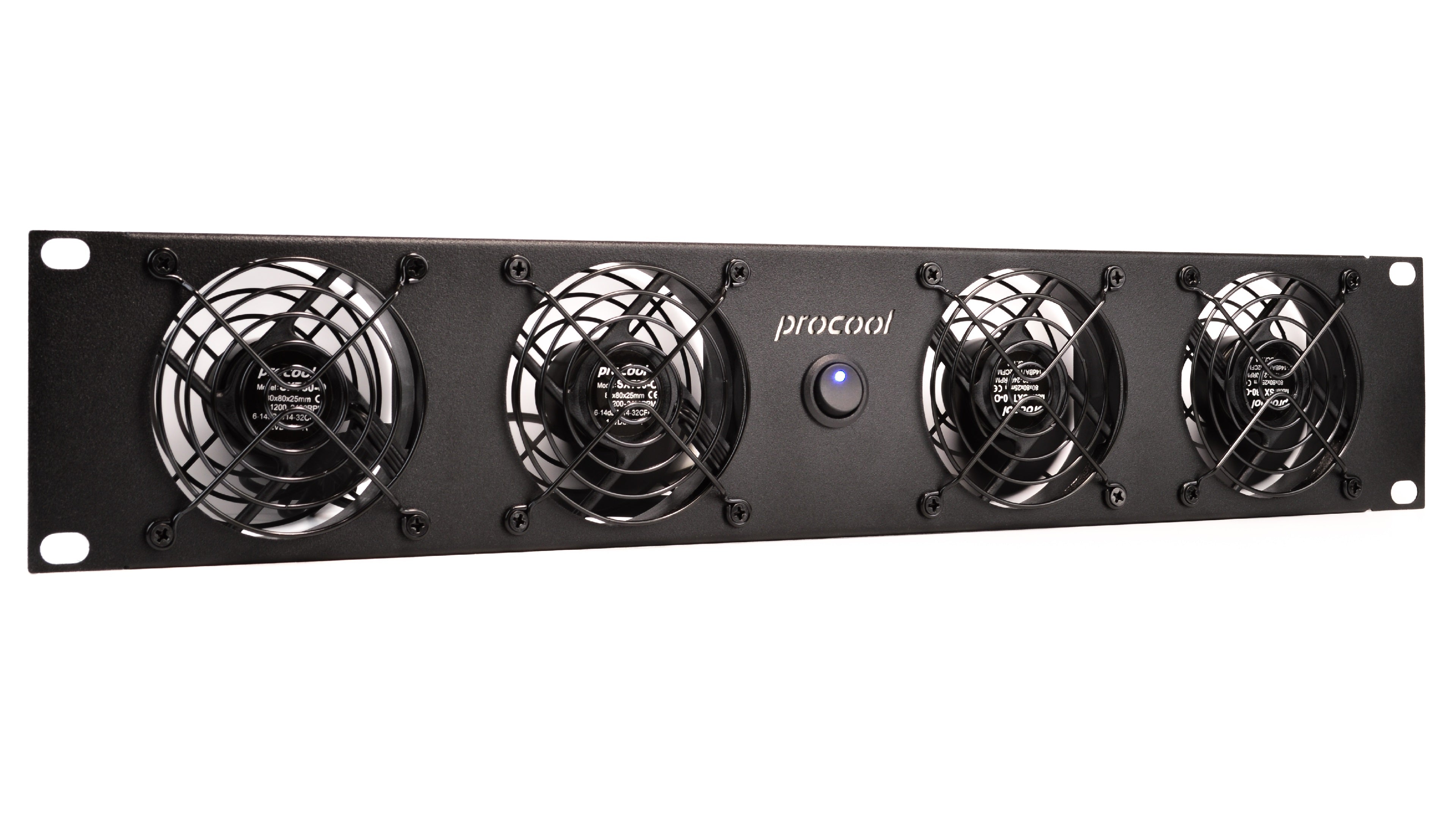 SXT2280 - 2U Quiet Temperature-Controlled Variable Speed Rack Fan