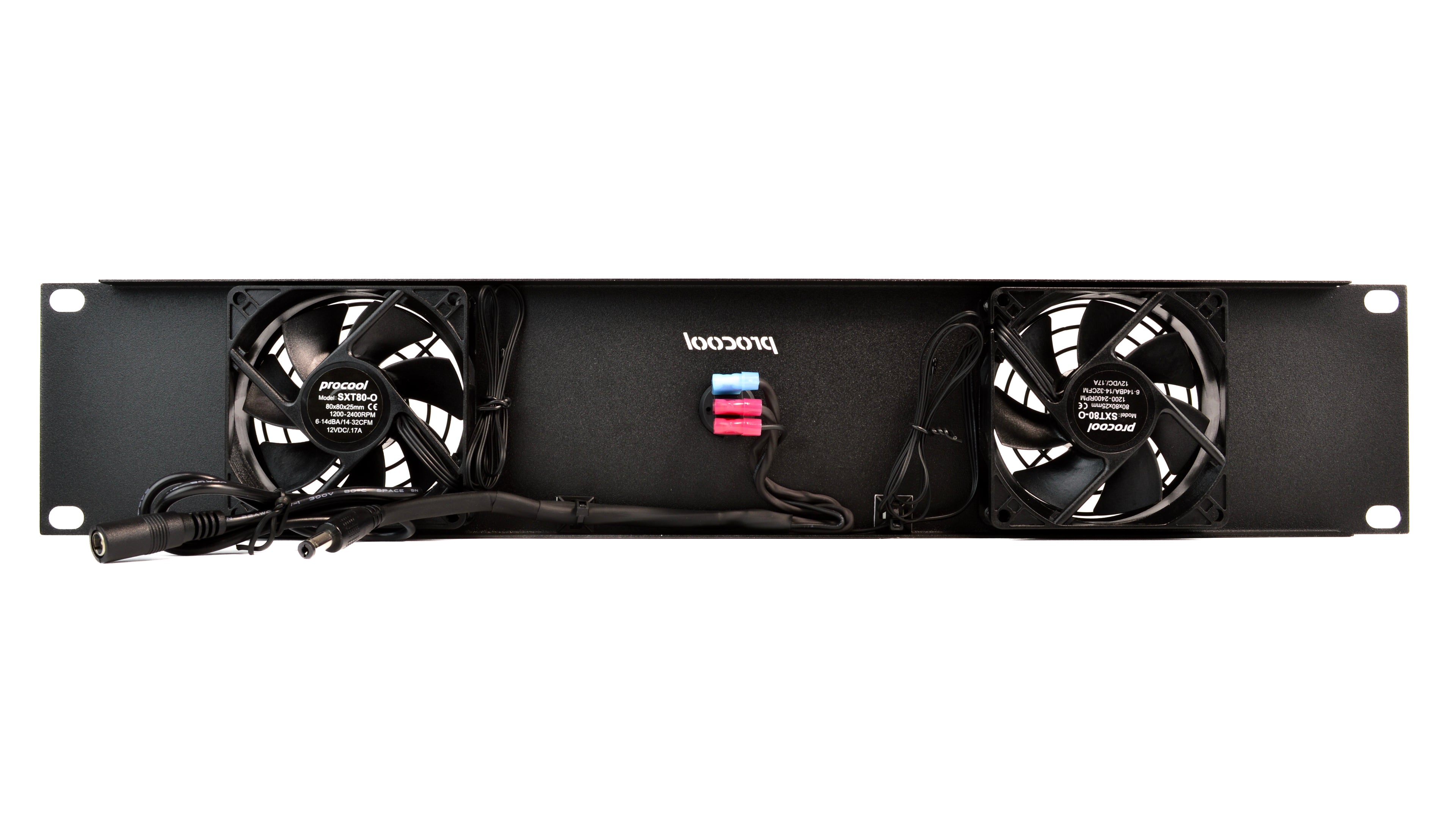 システムサークル SXT280 - 2U Quiet Temperature-Controlled Variable Speed Rack Fan