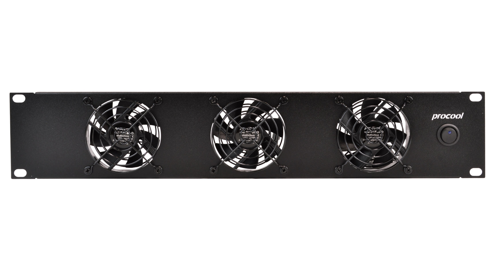 SXT380 - 2U Quiet Temperature-Controlled Variable Speed Rack Fan System