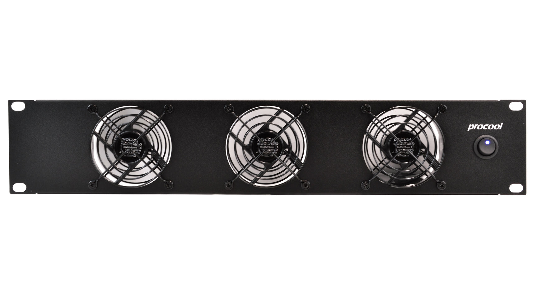 SXT380 - 2U Quiet Temperature-Controlled Variable Speed Rack Fan System