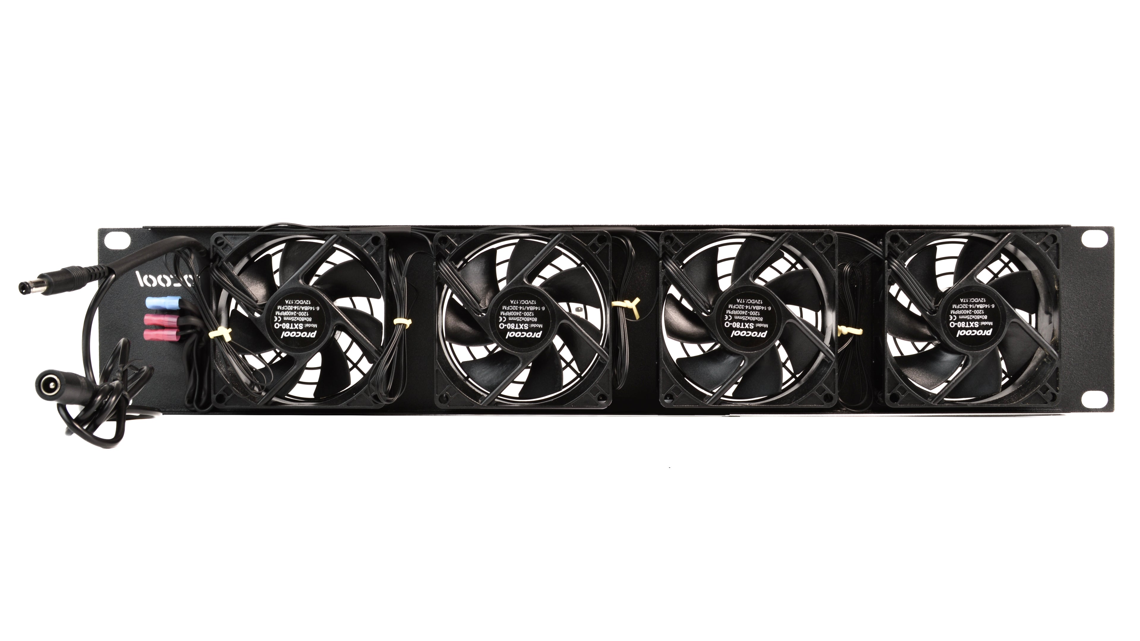 SXT480 - 2U Quiet Temperature-Controlled Variable Speed Rack Fan